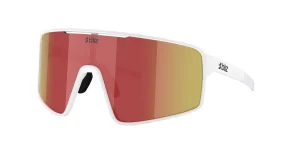 P001 Matte White Brown Red Mirror